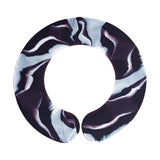 Maxbell Silicone Salon Hair Dye Pad Hair Cutting Cape for Perm Hair Dye Hairdressing Black