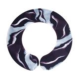 Maxbell Silicone Salon Hair Dye Pad Hair Cutting Cape for Perm Hair Dye Hairdressing Black