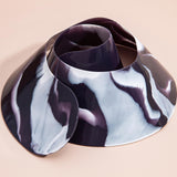 Maxbell Silicone Salon Hair Dye Pad Hair Cutting Cape for Perm Hair Dye Hairdressing Black