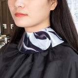 Maxbell Silicone Salon Hair Dye Pad Hair Cutting Cape for Perm Hair Dye Hairdressing Black