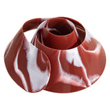 Maxbell Silicone Salon Hair Dye Pad Hair Cutting Cape for Perm Hair Dye Hairdressing Brown