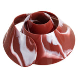 Maxbell Silicone Salon Hair Dye Pad Hair Cutting Cape for Perm Hair Dye Hairdressing Brown