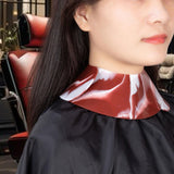 Maxbell Silicone Salon Hair Dye Pad Hair Cutting Cape for Perm Hair Dye Hairdressing Brown