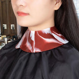 Maxbell Silicone Salon Hair Dye Pad Hair Cutting Cape for Perm Hair Dye Hairdressing Brown