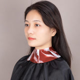 Maxbell Silicone Salon Hair Dye Pad Hair Cutting Cape for Perm Hair Dye Hairdressing Brown