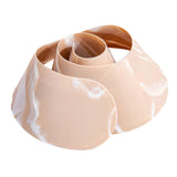 Maxbell Silicone Salon Hair Dye Pad Hair Cutting Cape for Perm Hair Dye Hairdressing Coffee