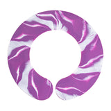 Maxbell Silicone Salon Hair Dye Pad Hair Cutting Cape for Perm Hair Dye Hairdressing Violet