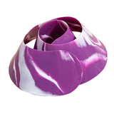 Maxbell Silicone Salon Hair Dye Pad Hair Cutting Cape for Perm Hair Dye Hairdressing Violet