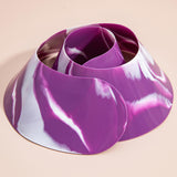 Maxbell Silicone Salon Hair Dye Pad Hair Cutting Cape for Perm Hair Dye Hairdressing Violet