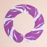 Maxbell Silicone Salon Hair Dye Pad Hair Cutting Cape for Perm Hair Dye Hairdressing Violet