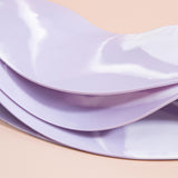 Maxbell Silicone Salon Hair Dye Pad Hair Cutting Cape for Perm Hair Dye Hairdressing Light Violet