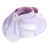 Maxbell Silicone Salon Hair Dye Pad Hair Cutting Cape for Perm Hair Dye Hairdressing Light Violet