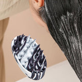 Maxbell Hair Scalp Massager Hair Washing Scalp Caring Brush for Home Bath Styling Tool Black