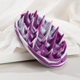 Maxbell Hair Scalp Massager Hair Washing Scalp Caring Brush for Home Bath Styling Tool Violet