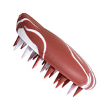 Maxbell Hair Scalp Massager Hair Washing Scalp Caring Brush for Home Bath Styling Tool Brown