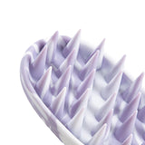 Maxbell Hair Scalp Massager Hair Washing Scalp Caring Brush for Home Bath Styling Tool Light violet