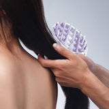 Maxbell Hair Scalp Massager Hair Washing Scalp Caring Brush for Home Bath Styling Tool Light violet