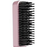 Maxbell Hair Straightener Brush Travel Size Birthday Presents Hair Straightener Comb Pink