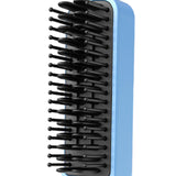 Maxbell Hair Straightener Brush Travel Size Birthday Presents Hair Straightener Comb Blue