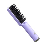 Maxbell Hair Straightener Brush Travel Size Birthday Presents Hair Straightener Comb Purple