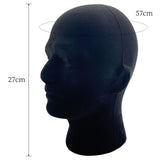 Maxbell Mannequin Head Model Hat Display Stand for Beginner Shopping Mall Barbershop