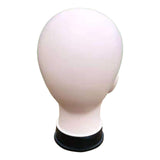 Maxbell Bald Female Mannequin Head Cosmetology Model for Wig Making Hair Styling Cap