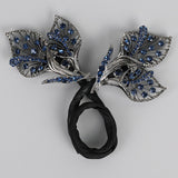 Maxbell Hair Bun Tool for Women Girls French Hairstyle Flexible Hair Styling Blue