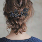 Maxbell Hair Bun Tool for Women Girls French Hairstyle Flexible Hair Styling Blue