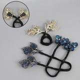 Maxbell Hair Bun Tool for Women Girls French Hairstyle Flexible Hair Styling Gold