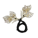 Maxbell Hair Bun Tool for Women Girls French Hairstyle Flexible Hair Styling Gold