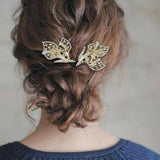 Maxbell Hair Bun Tool for Women Girls French Hairstyle Flexible Hair Styling Gold