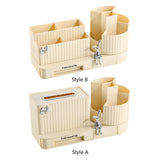 Maxbell Cosmetics Display Case Cosmetics Storage Holder Rotating Makeup Brush Holder Style A