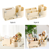 Maxbell Cosmetics Display Case Cosmetics Storage Holder Rotating Makeup Brush Holder Style A