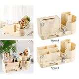 Maxbell Cosmetics Display Case Cosmetics Storage Holder Rotating Makeup Brush Holder Style A