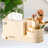 Maxbell Cosmetics Display Case Cosmetics Storage Holder Rotating Makeup Brush Holder Style A