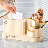 Maxbell Cosmetics Display Case Cosmetics Storage Holder Rotating Makeup Brush Holder Style A