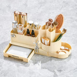 Maxbell Cosmetics Display Case Cosmetics Storage Holder Rotating Makeup Brush Holder Style B