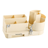 Maxbell Cosmetics Display Case Cosmetics Storage Holder Rotating Makeup Brush Holder Style B