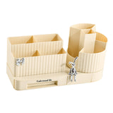 Maxbell Cosmetics Display Case Cosmetics Storage Holder Rotating Makeup Brush Holder Style B