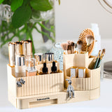 Maxbell Cosmetics Display Case Cosmetics Storage Holder Rotating Makeup Brush Holder Style B