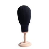 Maxbell Manikin Head Wig Hat Cap Display Stand for Shopping Mall Barbershop Beginner