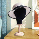 Maxbell Manikin Head Wig Hat Cap Display Stand for Shopping Mall Barbershop Beginner