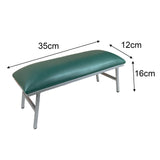 Maxbell Nail Arm Rest Pillow Desk Salon Accessories Manicure Tool for Home Salon Arm Green