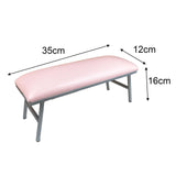 Maxbell Nail Arm Rest Pillow Desk Salon Accessories Manicure Tool for Home Salon Arm Pink