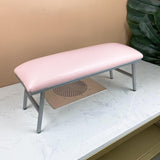 Maxbell Nail Arm Rest Pillow Desk Salon Accessories Manicure Tool for Home Salon Arm Pink