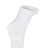 Maxbell Mannequin Foot Model Clear Fake Foot Model for Ankle Bracelet Short Stocking