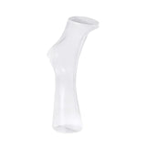 Maxbell Mannequin Foot Model Clear Fake Foot Model for Ankle Bracelet Short Stocking