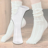 Maxbell Mannequin Foot Model Clear Fake Foot Model for Ankle Bracelet Short Stocking