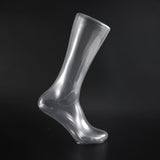 Maxbell Mannequin Foot Display Transparent Men Women Foot Model for Retail Home Shop male