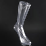 Maxbell Mannequin Foot Display Transparent Men Women Foot Model for Retail Home Shop male